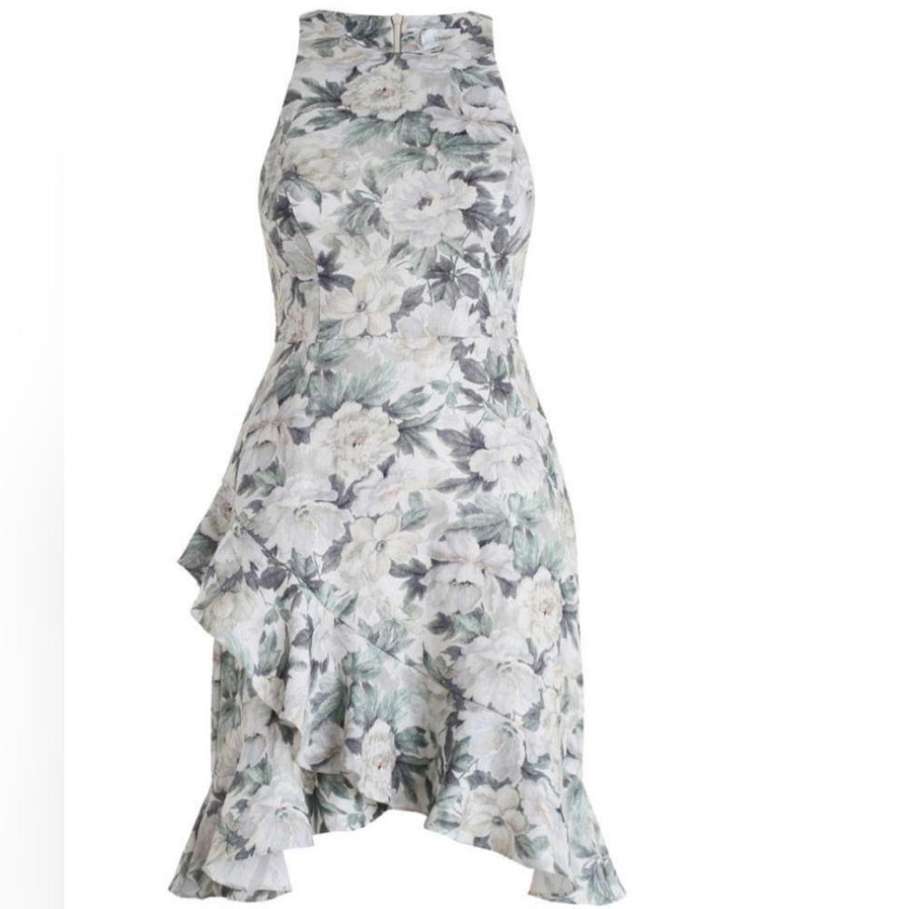 Zimmermann Bowerbird Flute Ruffled Mini - Picture 2 of 5